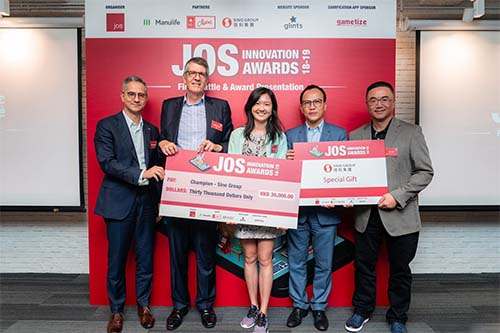 JOS Innovation Awards 2018-2019 - JOS Winning team - Photo 2
